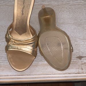 Shoes - Gold Heels Shoes - Gold Heels